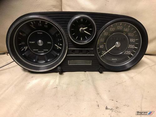 Mercedes W114 tellerbak km teller tacho 200 serie oldtimer, Auto-onderdelen, Dashboard en Schakelaars, Mercedes-Benz, Gebruikt
