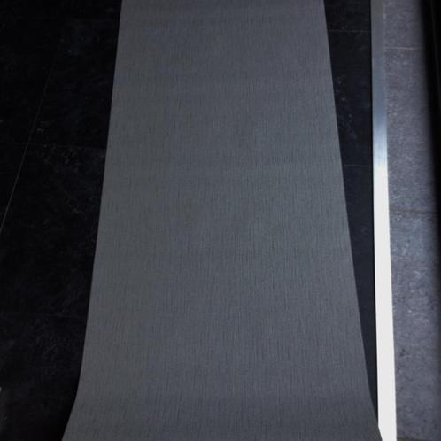 Vliesbehang donkergrijs relief-4 rol-prijs per rol, Huis en Inrichting, Stoffering | Behang, Blauw, Ophalen of Verzenden
