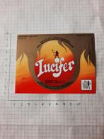 Bieretiekt Lucifer, Verzamelen, Biermerken, Ophalen of Verzenden, Nieuw
