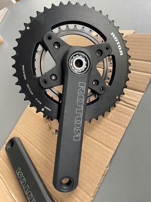 Crankstel Crankset Rotor, Vélos & Vélomoteurs, Vélos Pièces, Enlèvement ou Envoi