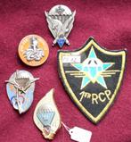 FRANCE / LOT / Chasseur parachutiste ( RCP). (no2), Verzenden, Landmacht, Embleem of Badge