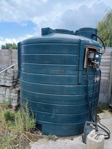 Mazoutvat 5000 liter beschikbaar voor biedingen