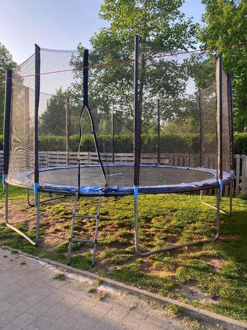 Trampoline, Kinderen en Baby's, Speelgoed | Buiten | Trampolines, Gebruikt, Ophalen