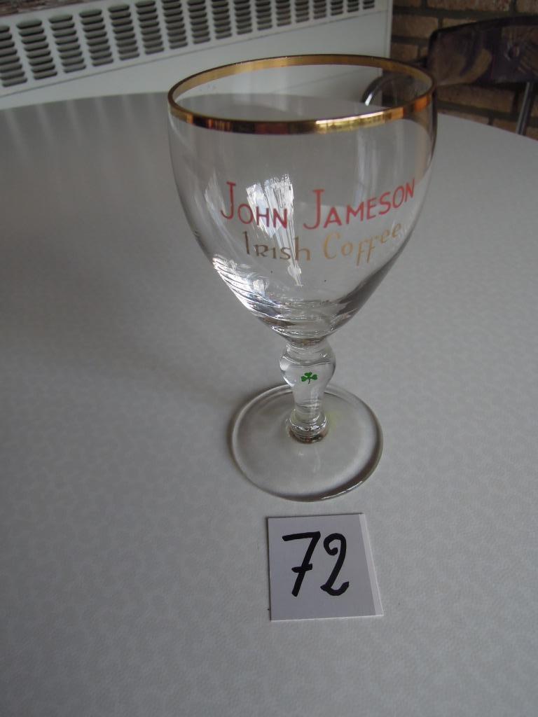 ② verres en verre John Jameson Irish coffee — Verres & Petits Verres —  2ememain
