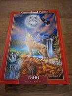Puzzel wolf night  1500 stukjes, Ophalen of Verzenden