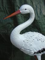 Een ooievaarsvogel in smeedijzer van Colors, Tuin en Terras, Ophalen, Nieuw, Metaal, Dierenbeeld