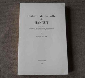 Histoire de la ville de Hannut  (Ernest Piton)  -  Landen