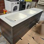 Meuble de salle de bain Alke 170cm avec miroir double led