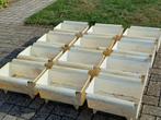 BATO aardbeien bakken, WIT, OP = OP, Tuin en Terras, Bloembakken en Plantenbakken, Ophalen, Kunststof, Gebruikt, Minder dan 30 cm