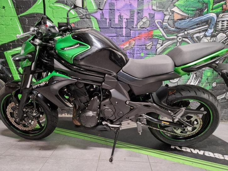 ER6N, Motoren, Motoren | Kawasaki, Bedrijf, Naked bike, meer dan 35 kW, 2 cilinders, Motorrijbewijs A, ABS, Ophalen