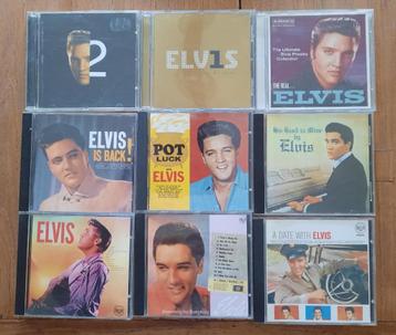 Elvis Presley cd Albums  9 cd + 4 cd box beschikbaar voor biedingen