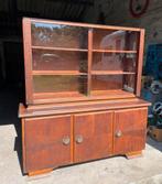 Belle ancienne vitrine/vitrines en bois, 25 à 50 cm, Avec porte(s), 150 à 200 cm, Utilisé