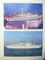 2 postkaarten   schip FUNCHAL, Verzamelen, Ongelopen, Ophalen of Verzenden, Voertuig, 1980 tot heden