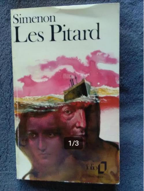 "Les Pitard" Simenon (1975), Livres, Policiers, Utilisé, Enlèvement ou Envoi