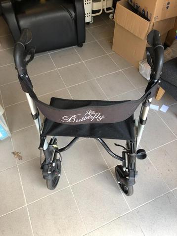 Rollator Butterfly Lichtgewicht, Enlèvement, Poids léger, Utilisé