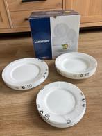 5 persoons diner servies set, Nieuw, Ophalen of Verzenden, Glas, Effen