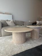 Travertin salontafel te koop, Huis en Inrichting, Ophalen, Zo goed als nieuw