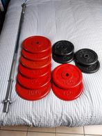 Halter en gewichten gebruikt maar nog in zeer goed staat, Sport en Fitness, Ophalen