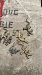 5 salamanders messing en brons, Ophalen of Verzenden, Brons