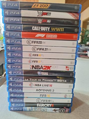 Pakket ps4 games beschikbaar voor biedingen