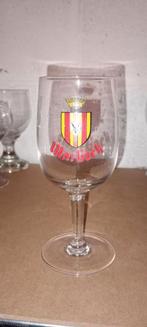 Brasserie bière ancien verre Mai-Bock, Enlèvement ou Envoi, Utilisé, Verre ou Verres, Autres marques