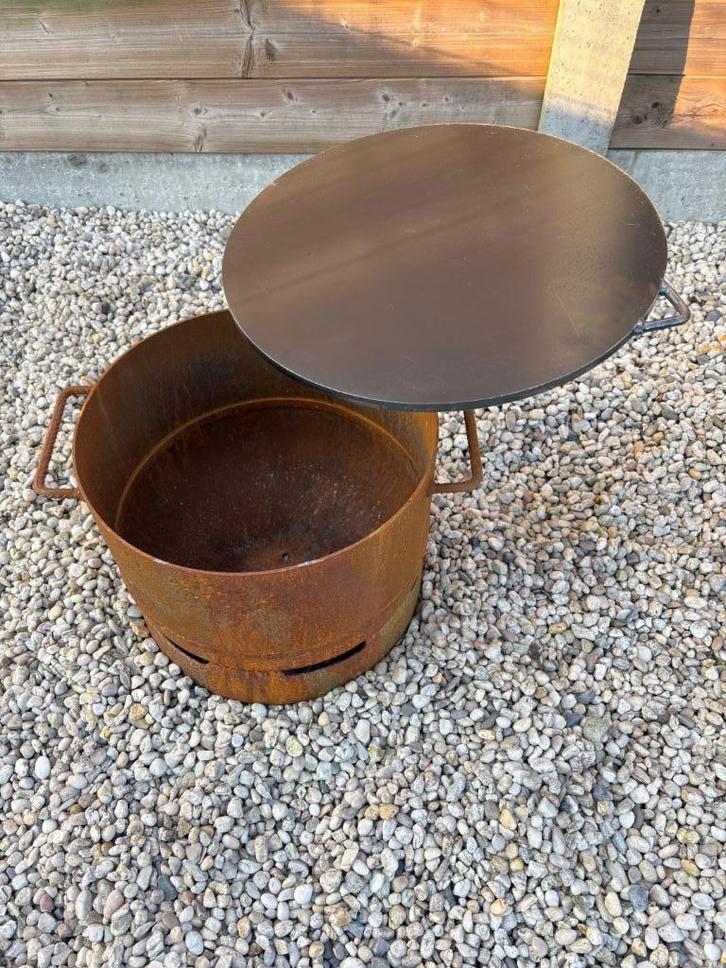 Mini plancha / Vuurschaal, Tuin en Terras, Vuurschalen, Nieuw, Ophalen