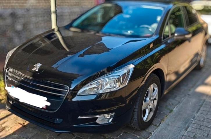 peugeot 1.6 diesel, Auto's, Peugeot, Particulier, Cruise Control, Diesel, Euro 5, Handgeschakeld, Zwart, Zwart, Leder, Ophalen of Verzenden