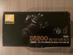 Nikon D5200 18-55 VR kit, TV, Hi-fi & Vidéo, Appareils photo numériques, Comme neuf, Enlèvement, Nikon