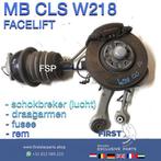 W218 CLS complete veerpoot LV Airmatic Schokbreker fusee rem, Utilisé, Enlèvement ou Envoi, Mercedes-Benz