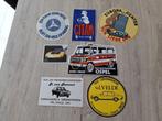 Lot de stickers marque de voiture Mercedes Divers Oldtimer V, Enlèvement ou Envoi, Comme neuf, Voiture ou Moto