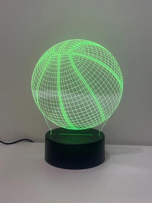 Nachtlamp 3D basketbal basket, Sport en Fitness, Basketbal, Nieuw, Overige typen, Ophalen of Verzenden