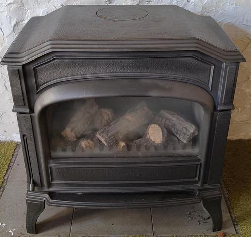 Dovre gietijzer aardgaskachel, Huis en Inrichting, Kachels, Gebruikt, Vrijstaand, Gaskachel, Gas, Ophalen