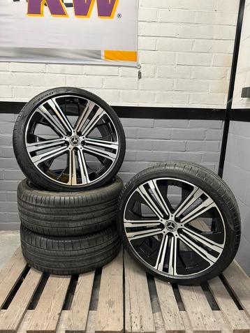 22” Originele Mercedes EQS Velgenset Zomberbanden AMG Inch beschikbaar voor biedingen