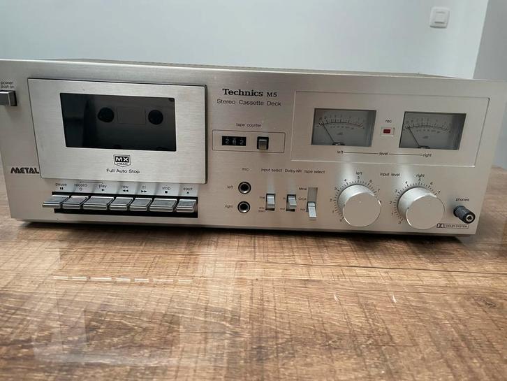 Technics - stereo cassettedeck met 2 koppen., Audio, Tv en Foto, Cassettedecks, Enkel, Ophalen of Verzenden