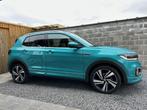 Volkswagen T-Cross 1.0 TSI R Line DSG Keyless Led Navi ACC, Auto's, Volkswagen, T-Cross, Blauw, Alcantara, Bedrijf