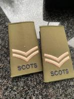 Graden scots, Verzamelen, Militaria | Algemeen, Verzenden, Landmacht, Embleem of Badge