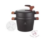 Nouveau Cuit-Vapeur à Induction 6.5L / 24cm, Kookpan of Snelkookpan, Ophalen of Verzenden, Keramische plaat, Nieuw