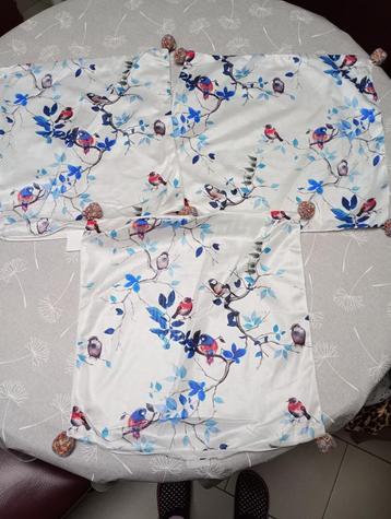 Lot housses coussins oiseaux, Enlèvement ou Envoi