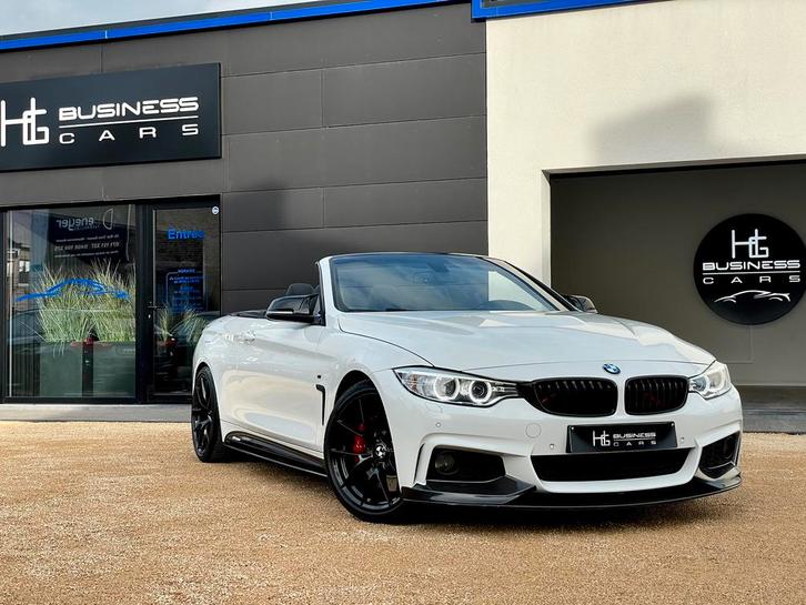 BMW 420 dAS/ CABRIO/ PACK M PERFORMANCE/ LOOK M4/ BI-XENON, Auto's, BMW, Bedrijf, Te koop, 4 Reeks, ABS, Achteruitrijcamera, Adaptieve lichten