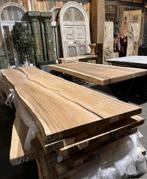 Partij suar boomstamtafels tafelbladen, Ophalen of Verzenden, Zo goed als nieuw