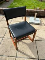 5 chaises vintage design années 50-60, Design Années 50-60, Noir, Bois, Cinq, Six Chaises ou plus