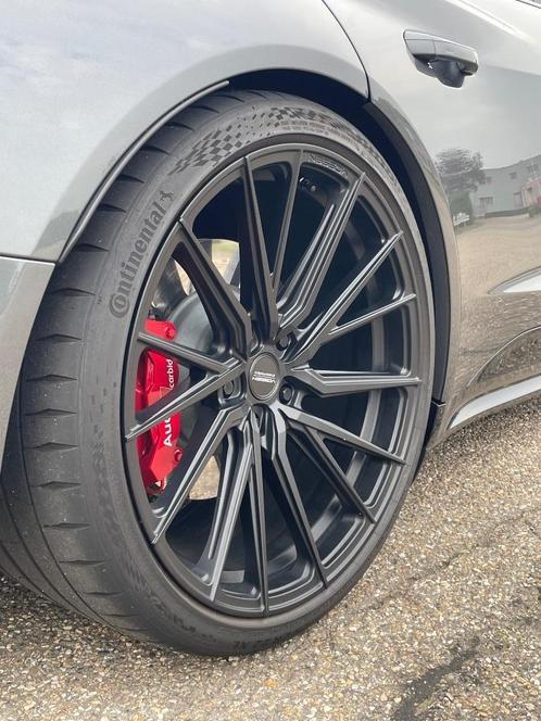 22 inch VOSSEN VELGEN HF-4T + Conti Sportcontact7 banden, Autos : Pièces & Accessoires, Pneus & Jantes, Pneus et Jantes, Pneus été