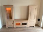 TV meubel uit drie delen in lichtkleurig hout, Maison & Meubles, Armoires | Autre, Enlèvement, Comme neuf
