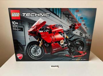 Lego Technic Ducati Panigale V4 R (42107)Nieuw!