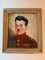 Schilderij interbellum soldaat, Antiek en Kunst, Ophalen of Verzenden