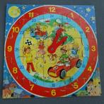 puzzel uurwerk 25 stukjes hout Condor wooden puzzle, 2 tot 4 jaar, Gebruikt, 10 tot 50 stukjes, Ophalen of Verzenden