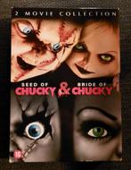DVD - SEED OF CHUCKY & BRIDE OF CHUCKY, Cd's en Dvd's, Dvd's | Horror, Boxset, Ophalen of Verzenden, Zo goed als nieuw, Slasher
