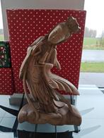 Hout gesneden Aziatisch beeld, Huis en Inrichting, Ophalen