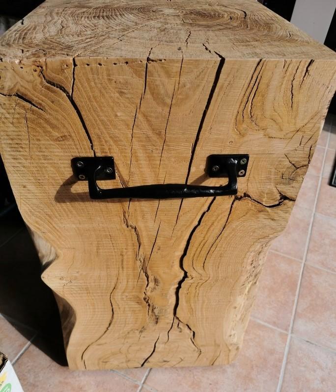 Volhouten zuil, pilaar, staander, console…, Huis en Inrichting, Woonaccessoires | Zuilen en Pilaren, Ophalen