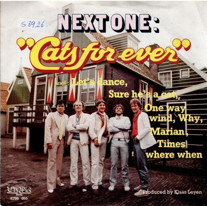 Vinyl, 7"   -   Next One – Cats For Ever, Cd's en Dvd's, Vinyl | Overige Vinyl, Overige formaten, Ophalen of Verzenden